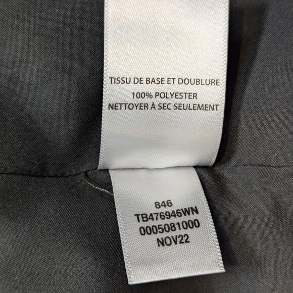 Treasure & Bond Double Breasted Crushed Velvet Blazer Gray Size 2X - Picture 6 of 14